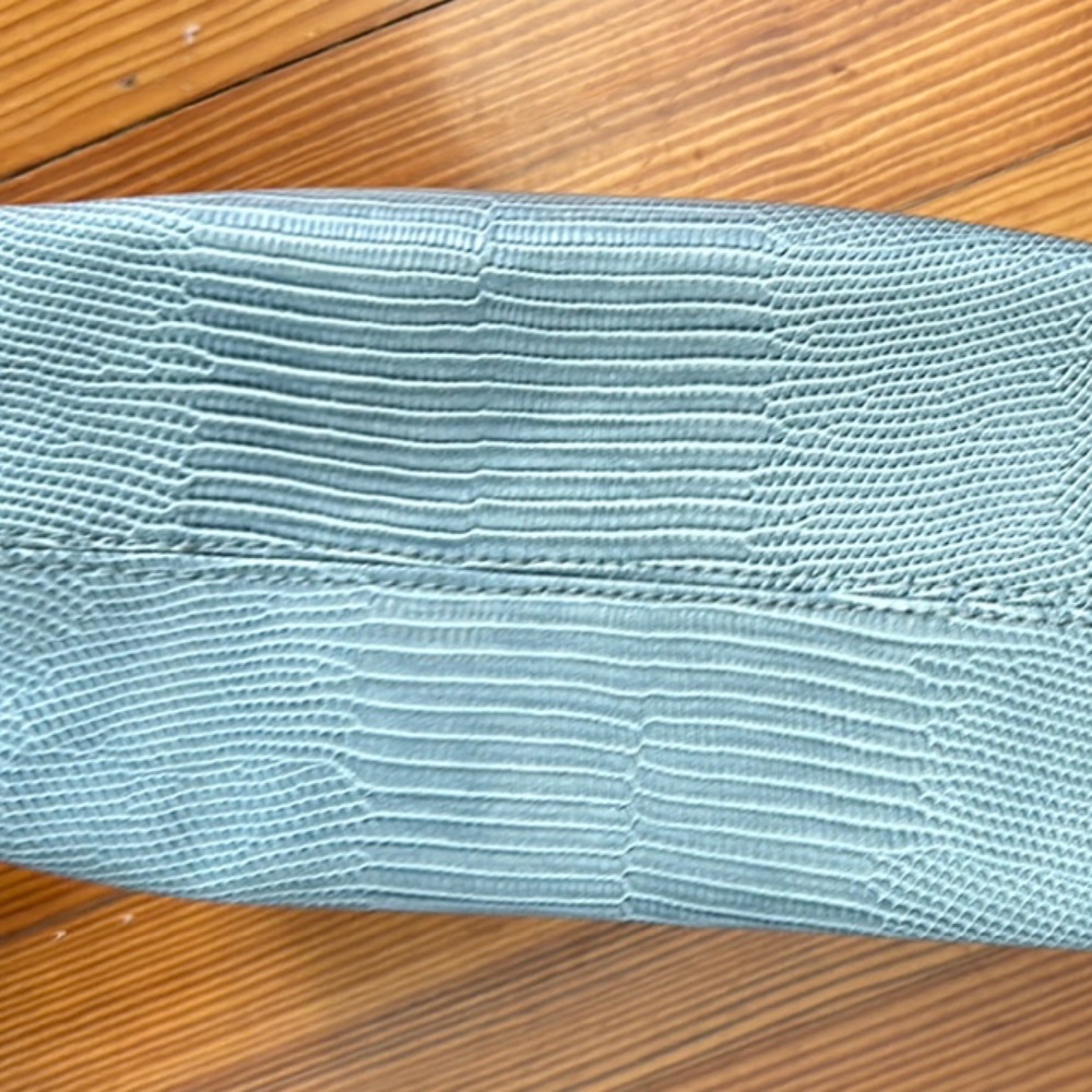 Vince Camuto Textured Light Blue Clutch - Picture 3 of 3